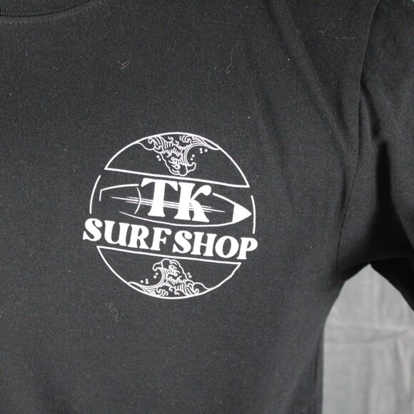 Surf Shop Shirt - TK Surf Shop Company Logo - Men's Small - Picture 2 of 9